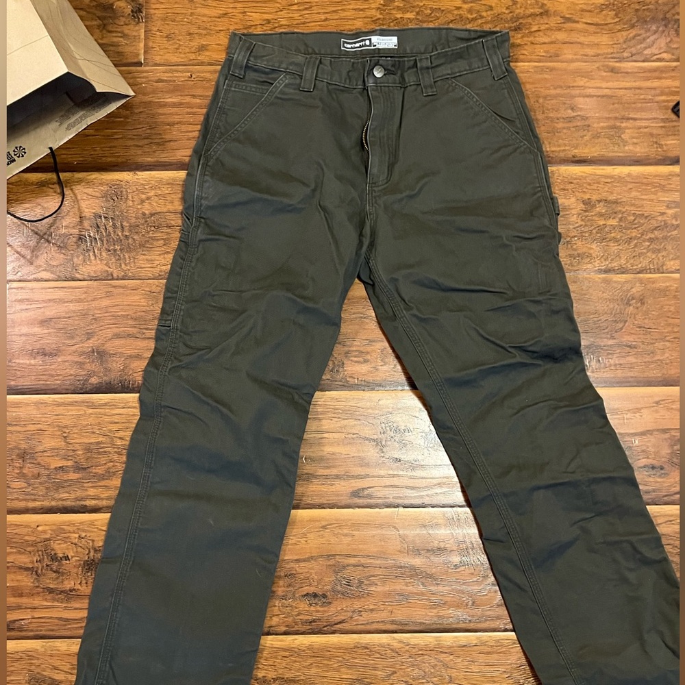 Carhartt Men's Charcoal Cargo Pants
